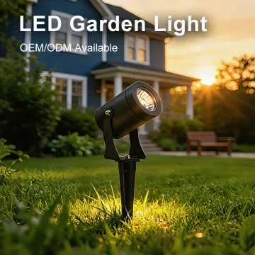 Aluminium Waterproof Ip66 Outdoor Spike Led Garden Light