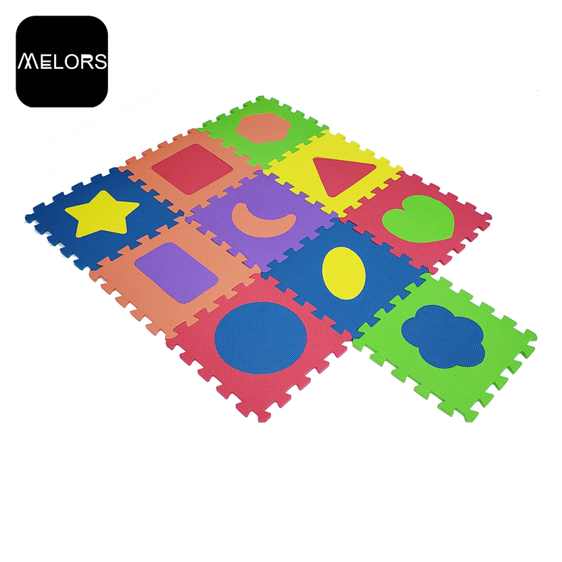 Colorful EVA Foam Shape Kid Play Puzzle Mat