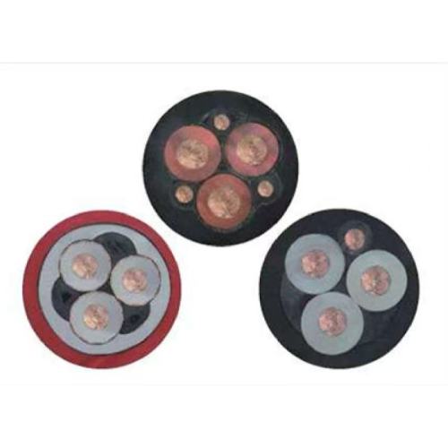 Cable de alimentación revestido de goma