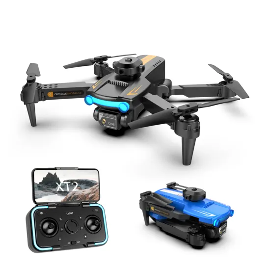 High-end LED Light Flying Drone LS XT2: A Powerful 4K Camera Foldable Unmanned Aerial Vehicle (UAV)
