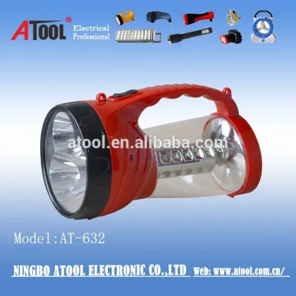 500mah electric charging flashlight rechargeable torch