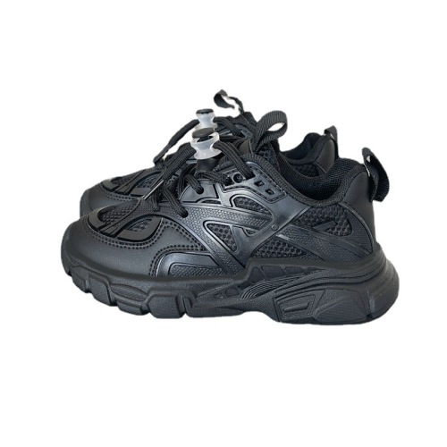 Toddler Sports Shoes Kids Sneakers PU Sports Shoes Supplier