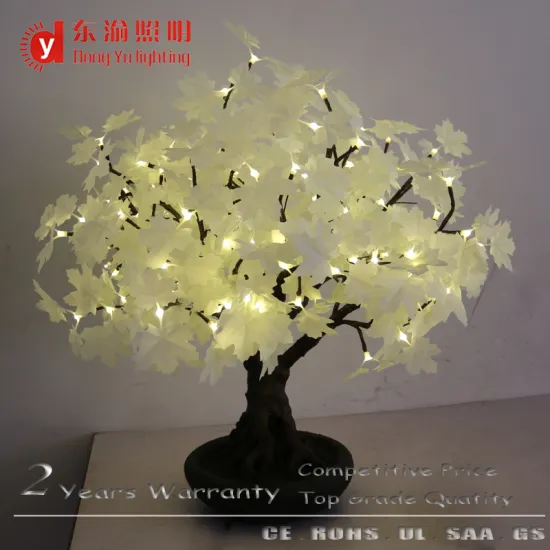 wholesale decoration wedding artificially flower tree light artificial bonsai tree for interior decoration