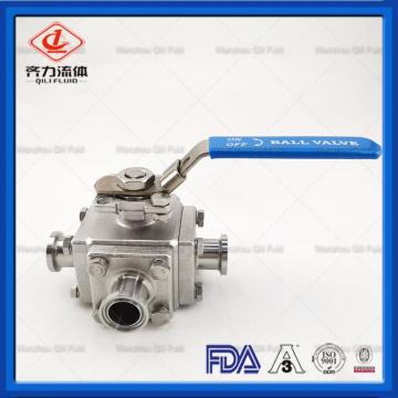 Stainless Steel 3 Way Ball Valves