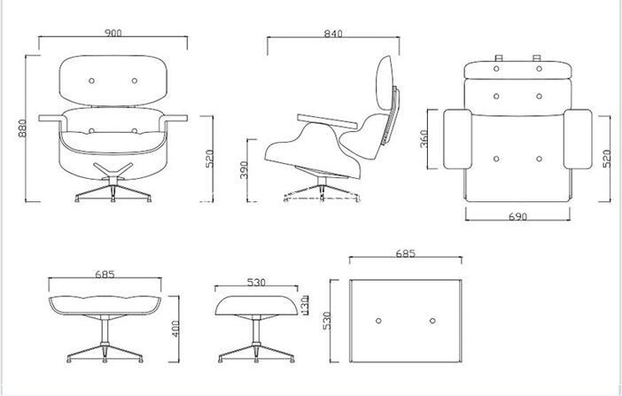 Eames lounge chair