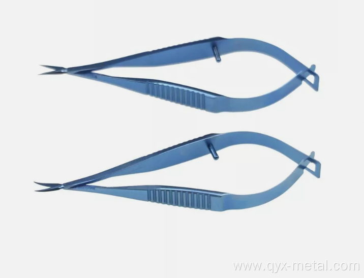 Titanium Alloy Straight Miniature Ophthalmic Surgery Scissor