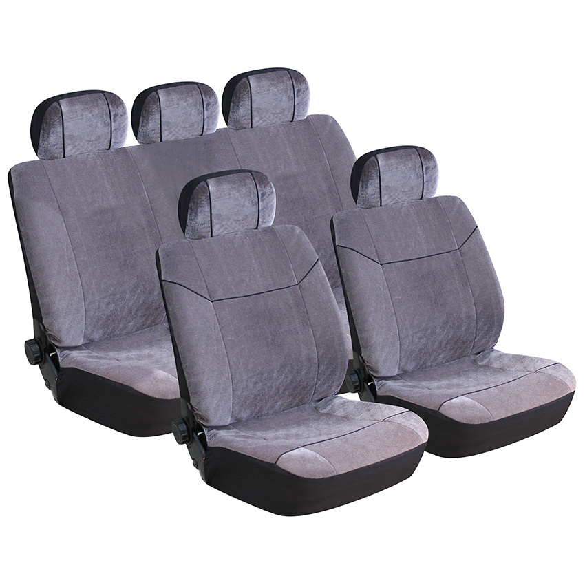 Set di sedili per auto in velluto denso set personalizzato
