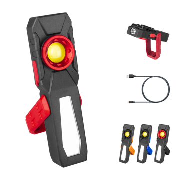 USB Rechargeable LED Work Light with Power Indicator & Magnet