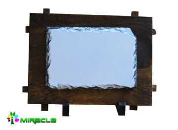 Sublimation slate rock,Heat transfer photo rocks SH38