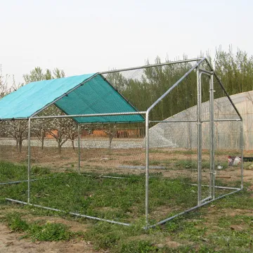 Large Metal Chicken Coop Walk In Animal Enclosure