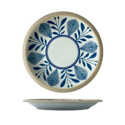 ceramics plate round ceramic charger plate porcelain dish