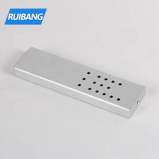 Rapid precision machining TV controller small extruded aluminum enclosure custom aluminum remote control