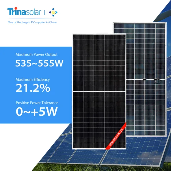 Trina BIFACIAL DUAL GLASS MONOCRYSTALLINE Solar Panels: 535W, 540W, 545W, 550W, 555W Specifications and Details