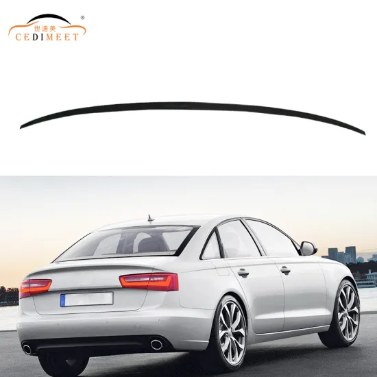 Wholesale ABS Rear Boot Lip Spoiler for Audi A6 2015+