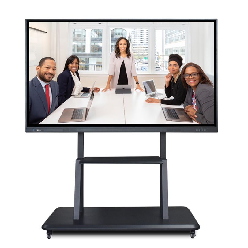 Monitor de tela de toque para videoconferência