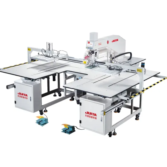 JTK10-90AWWJ JUITA 360 Degree Rotating Automatic Template Sewing Machine with Laser Pattern