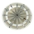 Dial de pérolas de padrão Guilloche com marcador de hora