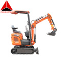 Chinese 1 ton mini excavator small bagger micro digger 1.2t