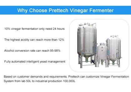 High Quality Wine Vinegar Fermenter Tank Machine