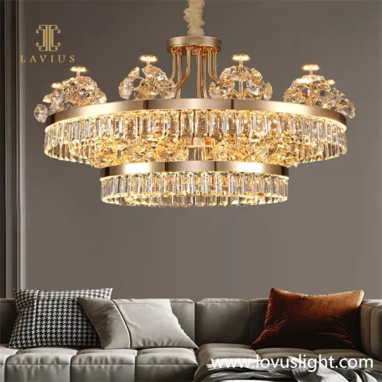 Exquisite light luxury chandelier Villa chandelier modern custom ceiling decoration chandelier