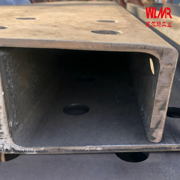 Canal de acero galvanizado en caliente de alta calidad.