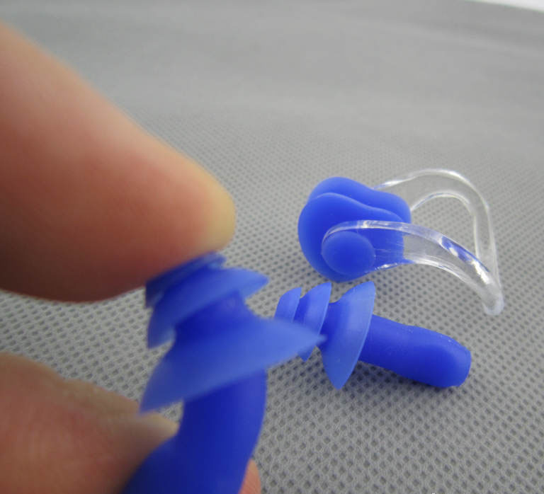 earplug nose clip set