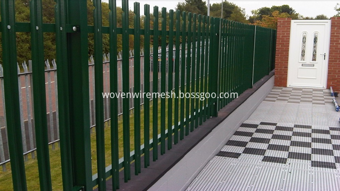 metal palisade fencing