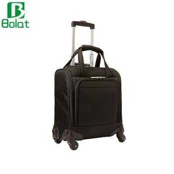 16 Inch Wheeled Trolley Bag - Spinner Carry-on Travel Luggage