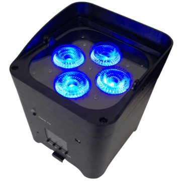 L'illuminazione SW prolunga smartbat 4 x 18W RGBW AUV LED ricaricabile