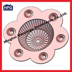 Flowering shape shower drain filter bath shower filter