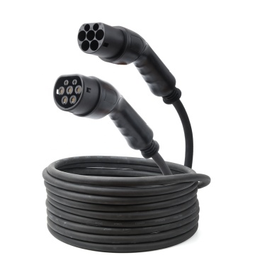 Lutong 32A 3 Phase Double Plugs EV Type 2 Charging Connector