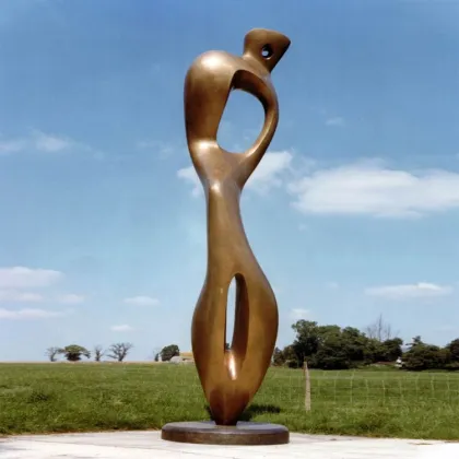 High quality bronze henry moore sculpture