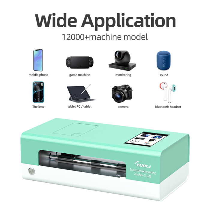 Mesin pemotong film pelindung layar ponsel universal