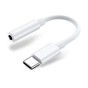 Spot Type-C to 3.5mm Adapter: Convert USB C Devices for Voice Calls and Headphone Jack Audio Output