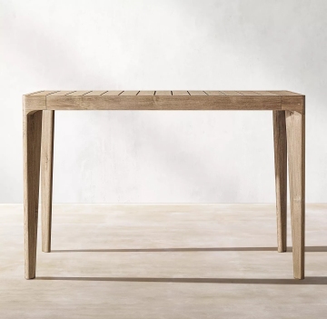 Hot Selling Outdoor Garden Teak Furniture - Bar Counter Dining Table and Chair