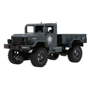Flytec 1:12 Scale 2.4GHz 4WD RC Military Car Toy with 1200G Load - Perfect Gift