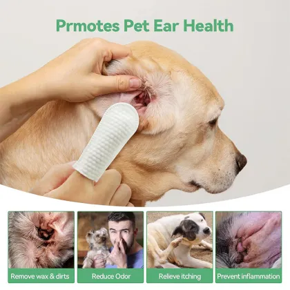 Soft Finger Cots for Effective Pet Dental Care