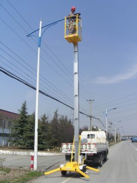 Rated Load 250 Kg Mobile Elevating Work Hydraulic Lifting Platform