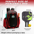 Pickleball Backpack Gear Bag for Men and Women