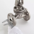 Double Seat Flange Connection Titanium Globe Valve