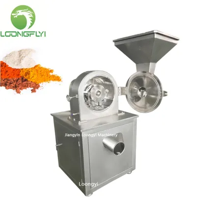 Maize grain oat flour grinder machine