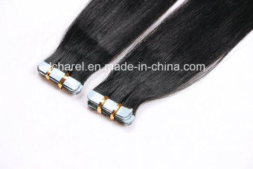Double Drawn Human Hair with Thick Ends Virgin Remy Tape Hair Extension