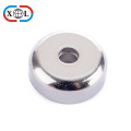 Nickel Plating pot magnet with screw hole