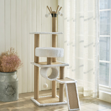 Haisen Plush Sisal Rope Cat Toy - Durable Pet Cat Tree