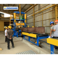 Steel H Beam Assembling Welding Straightening Machine