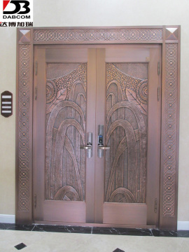 Beautiful Copper Entrance Doors