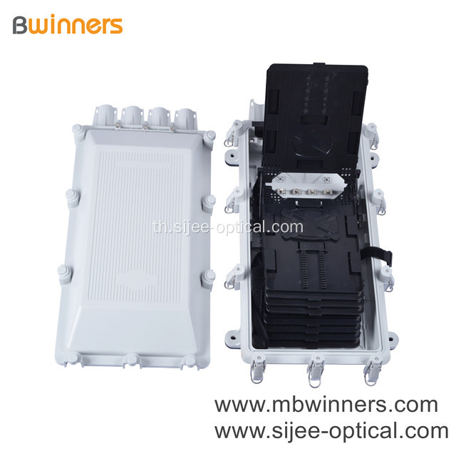 Caja De Fibra Ptica Ip68 2 ใน 2 ออก 48 แกนปิดใยแก้วนำแสงร่วมกล่อง
