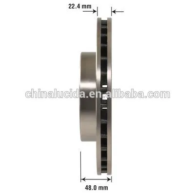 brake parts brake disc Buick 14091772 Buick car parts