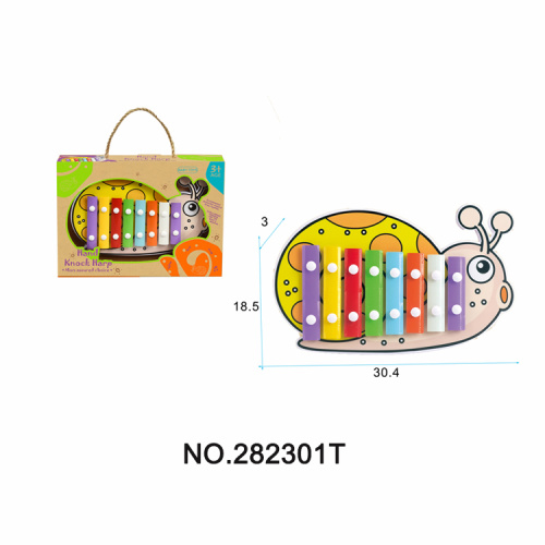 Environmentally Friendly 8-Tone Hand Knock Instrument Toy