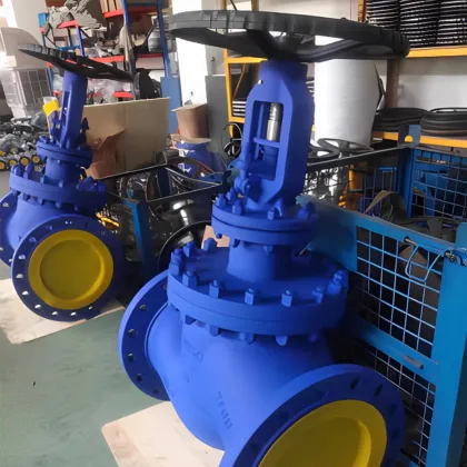 American Standard Flange Bellow Seal Globe Valve
